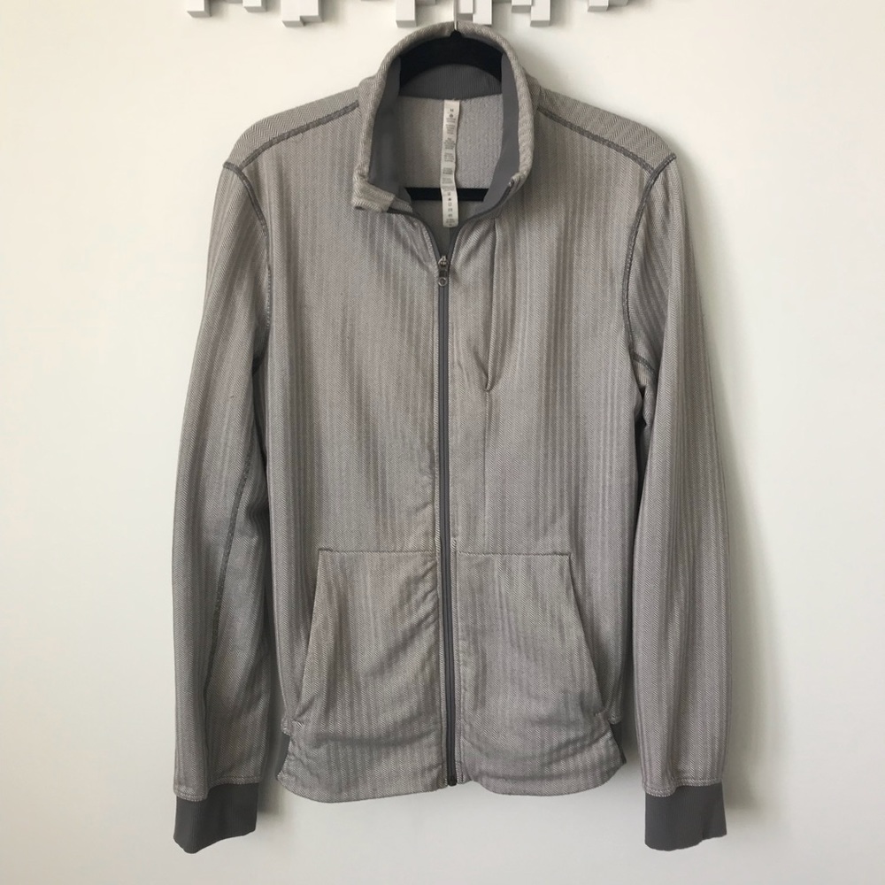 Lululemon Herringbone Track Jacket